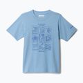 Koszulka dziecięca Columbia Valley Creek Graphic ripple blue/hike guide