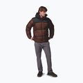 Kurtka ocieplana męska Columbia Puffect II Hooded tobacco/black 2