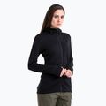 Bluza damska icebreaker Merino 260 Quantum IV Zip Hoodie black 4
