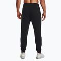 Spodnie treningowe męskie Under Armour Essential Fleece Joggers black/white 3