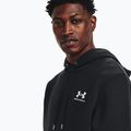 Bluza męska Under Armour Essential Fleece Hoodie black/white 4