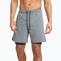 Spodenki męskie Nike Unlimited 2in1 Dri-Fit 7" smoke grey/dark smoke grey/smoke grey 3