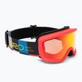 Gogle narciarskie dziecięce Giro Chico 2.0 Jr black blocks/amber scarlet