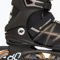 Rolki damskie K2 Alexis 80 Boa black/orange 10