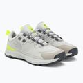 Buty turystyczne damskie The North Face Cragstone Leather WP tin grey/led yellow 4