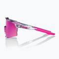Okulary przeciwsłoneczne 100% Speedcraft polished translucent grey/purple multilayer mirror 3