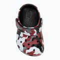 Klapki dziecięce Crocs Classic Camo Clog Toddler black/red 6