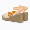 Sandały damskie Crocs Brooklyn Ankle Strap Wedge shitake 3