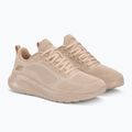 Buty damskie SKECHERS Bobs Squad Chaos Face Off beige 4