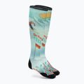 Skarpety narciarskie damskie Smartwool Ski Targeted Cushion Snow Bunny Print OTC capri