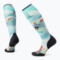 Skarpety narciarskie damskie Smartwool Ski Targeted Cushion Snow Bunny Print OTC capri 6