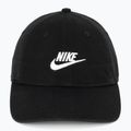 Czapka z daszkiem Nike Club Unstructured Futura Wash black/white 2
