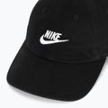 Czapka z daszkiem Nike Club Unstructured Futura Wash black/white 3