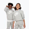 Bluza dziecięca Nike Club Fleece Hoodie dark grey heather/white 4