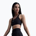Biustonosz treningowy Nike Swoosh Medium Support black/white