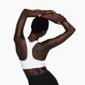 Biustonosz treningowy Nike Swoosh Medium Support white/stone mauve/black 2
