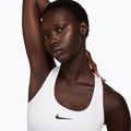 Biustonosz treningowy Nike Swoosh Medium Support white/stone mauve/black 3