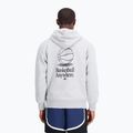 Bluza męska New Balance Hoops Fleece Hoodie athletic grey 2