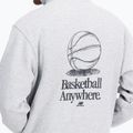 Bluza męska New Balance Hoops Fleece Hoodie athletic grey 4