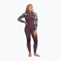 Pianka do pływania damska ROXY 4/3 mm Swell Natural Front Zip black multi
