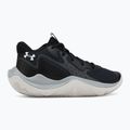 Buty koszykarskie dziecięce Under Armour Grade School Jet '23 black/jet gray/white 2