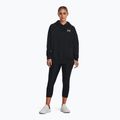 Bluza damska Under Armour Icon Fleece Hoodie black/white 2