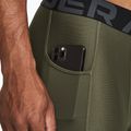Legginsy treningowe męskie Under Armour HeatGear marine od green/white 4