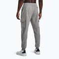 Spodnie męskie Under Armour Rival Fleece Cargo Jogger castlerock light heather/white 3