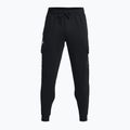 Spodnie męskie Under Armour Rival Fleece Cargo Jogger black/white 5