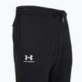 Spodnie męskie Under Armour Icon Fleece Pant black/white 3