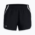 Spodenki do biegania damskie Under Armour Fly By 3" black/white/reflective 5