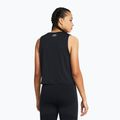 Top treningowy damski Under Armour Rush Energy Crop Tank black/white 2