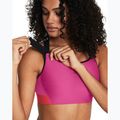 Biustonosz treningowy Under Armour HeatGear Armour High astro pink/red solstice/black 3