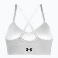 Biustonosz treningowy Under Armour Vanish Seamless Low white/black 2