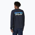 Longsleeve męski Patagonia P-6 Logo Responsibili new navy 2