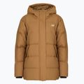 Kurtka puchowa damska New Balance NBX Soft Alpine Icon Down brown