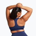 Biustonosz treningowy Nike Swoosh Medium Support midnight navy/white 2