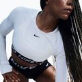 Top treningowy longsleeve damski Nike Pro 365 Dri-Fit white/black 4