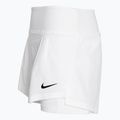 Spodenki tenisowe damskie Nike Court Dri-Fit Advantage white/white/black 3