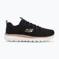 Buty damskie SKECHERS Graceful Get Connected black/golda 2