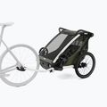 Przyczepka rowerowa Thule Chariot Lite Double vintage green 3