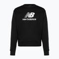 Bluza męska New Balance Stacked Logo French Terry Crew black 5