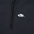 Bluza męska Nike Club French Terry Pullover Hoodie black/black/white 10