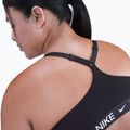 Biustonosz treningowy Nike Indy Light Support Plus Size black/black/white 5