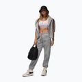 Spodnie damskie  Jordan Brooklyn Fleece dark grey heather/white 2