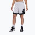 Spodenki koszykarskie damskie  Jordan Sport Diamond 4" white/black/black/white