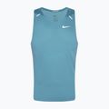 Koszulka do biegania męska Nike Dri-Fit Rise 365denim turquise/reflective silver