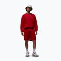 Bluza męska  Jordan Brooklyn Fleece Crew gym red/white 2