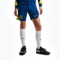 Spodenki piłkarskie dziecięce Nike FC Barcelona Strike SE Jr gym blue/opti yellow/opti yellow