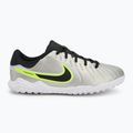 Buty piłkarskie dziecięce Nike Tiempo Legend 10 Academy TF metallic silver/volt/black 2